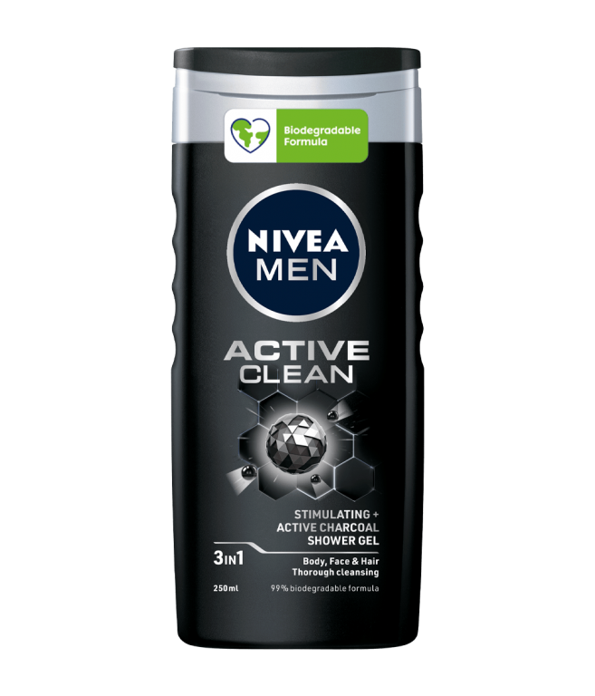DOCCIA NIVEA MEN ACTIVE ML.250